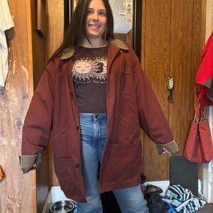 Vintage 1999 L.L. Bean Field Coat with removable wool liner